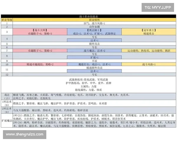 如何根据职业特点制定最佳战士加点方案提升战斗力与生存能力